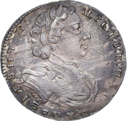 Аверс Тинф 1707 года IL-L-G