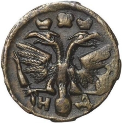 Аверс Полушка 1720 года НД