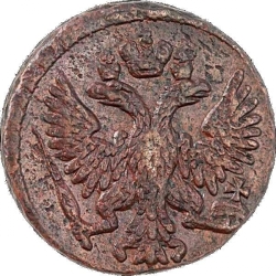 Аверс Денга 1751 года