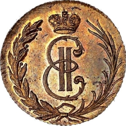Аверс Денга 1764 года