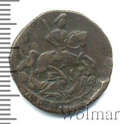 Аверс Денга 1771 года ЕМ