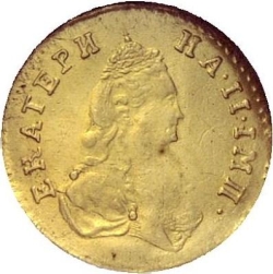 Аверс Полтина 1778 года