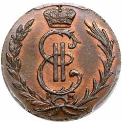Аверс Денга 1779 года КМ