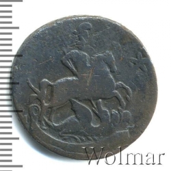 Аверс 1 копейка 1789 года ММ
