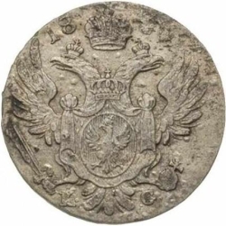 Аверс 10 грошей 1830 года KG