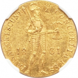 Аверс Дукат 1831 года
