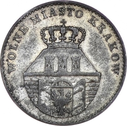 Аверс 5 грошей 1835 года