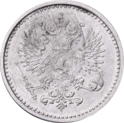 Аверс 75 пенни 1863 года