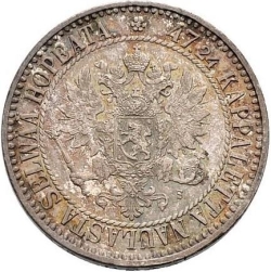 Аверс 2 марки 1866 года S