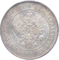 Аверс 2 марки 1874 года S