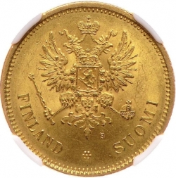 Аверс 20 марок 1878 года S