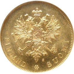 Аверс 10 марок 1882 года S