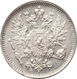 Аверс 50 пенни 1890 года L