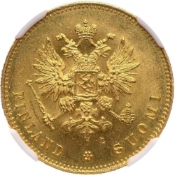 Аверс 20 марок 1891 года L