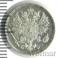 Аверс 25 пенни 1899 года L