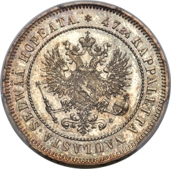 Аверс 2 марки 1908 года L