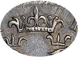 1 рубль 1705 года МД