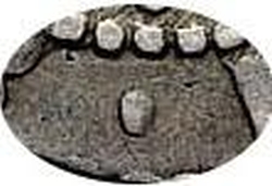 Гривна 1709 года БК