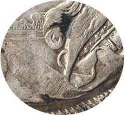 1 рубль 1725 года СПБ
