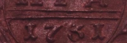 Денга 1731 года