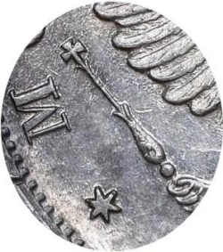 1 рубль 1812 года СПБ-МФ