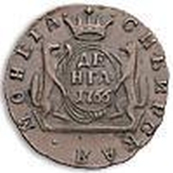 Реверс Денга 1766 года КМ