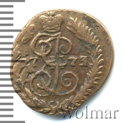 Реверс Полушка 1772 года ЕМ