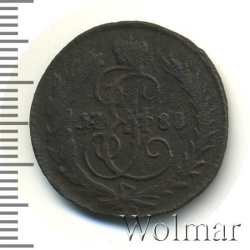 Реверс 1 копейка 1788 года