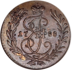 Реверс Полушка 1788 года