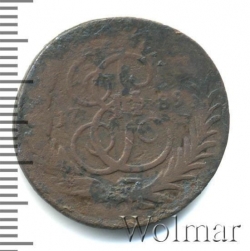 Реверс 1 копейка 1789 года ММ