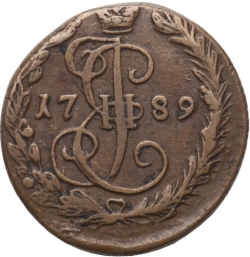 Реверс Денга 1789 года ЕМ