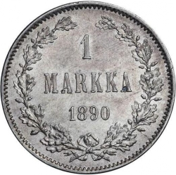 Реверс 1 марка 1890 года L