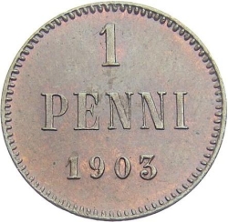 Реверс 1 пенни 1903 года