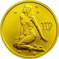 Реверс 25 рублей 2002 года СПМД «Дева»