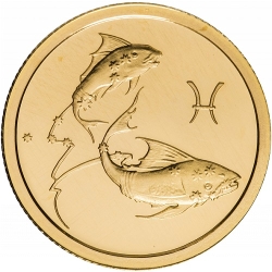 Реверс 25 рублей 2003 года ММД «Рыбы»
