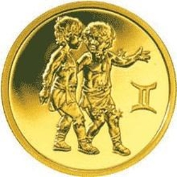 Реверс 50 рублей 2004 года ММД «Близнецы»