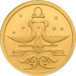 Реверс 25 рублей 2005 года СПМД «Весы»