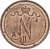 Аверс 10 пенни 1916 года